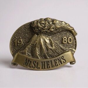 1980 Eruption Of Mt. St. Helen’s Great American Belt Buckle Co
